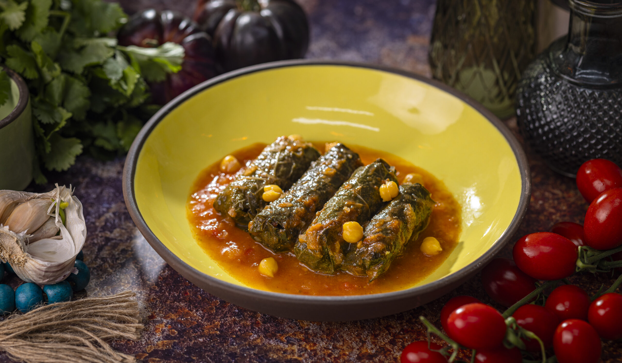 ממולאים עלי גפן